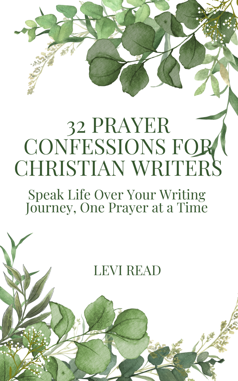Prayer confessions for Christian writers