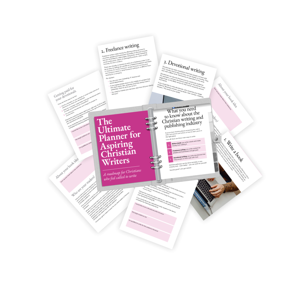 Planner for Christian Writers